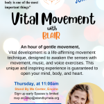 Vital Movement with Blair